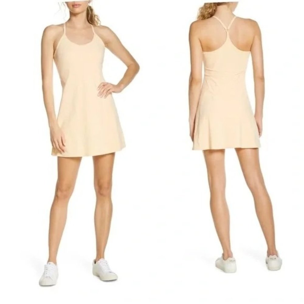 Outdoor Voices The Exercise Dress Size‎ Large Toscana light peach orange NEW
